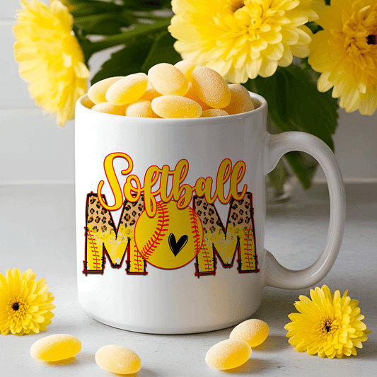 11 oz. Softball Mom goodiemug
