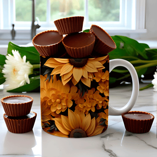 11 oz. Sunflowers goodiemug