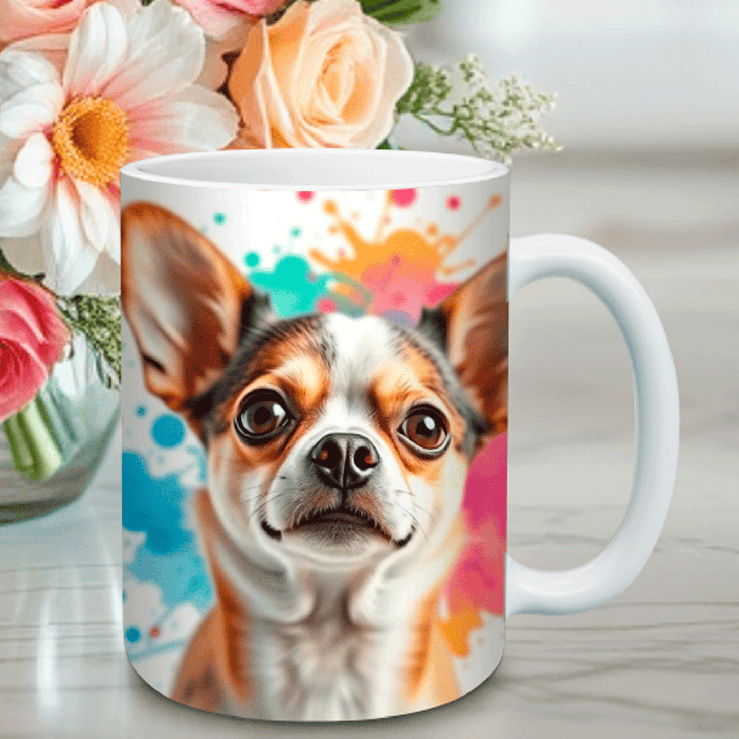 Color Splash Dogs goodiemug