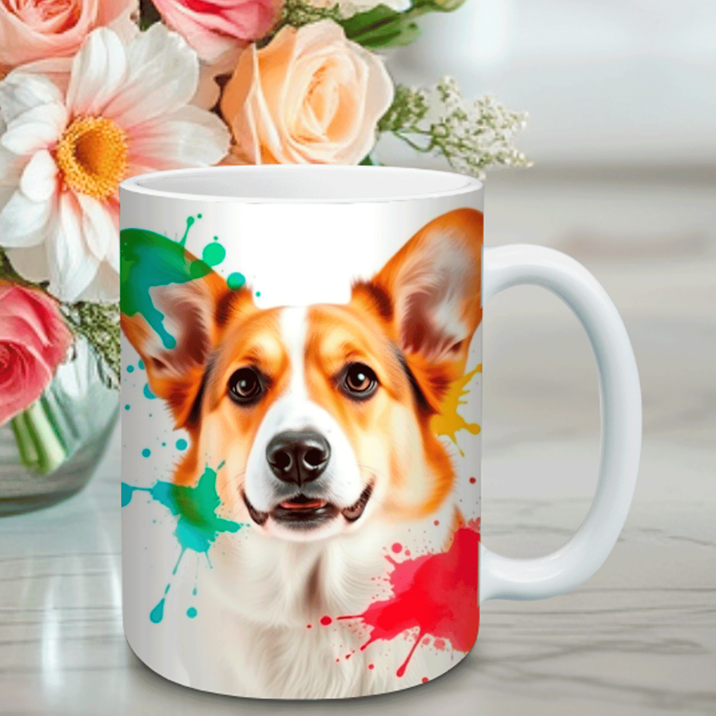 Color Splash Dogs goodiemug