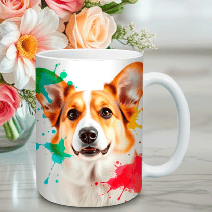 Color Splash Dogs goodiemug