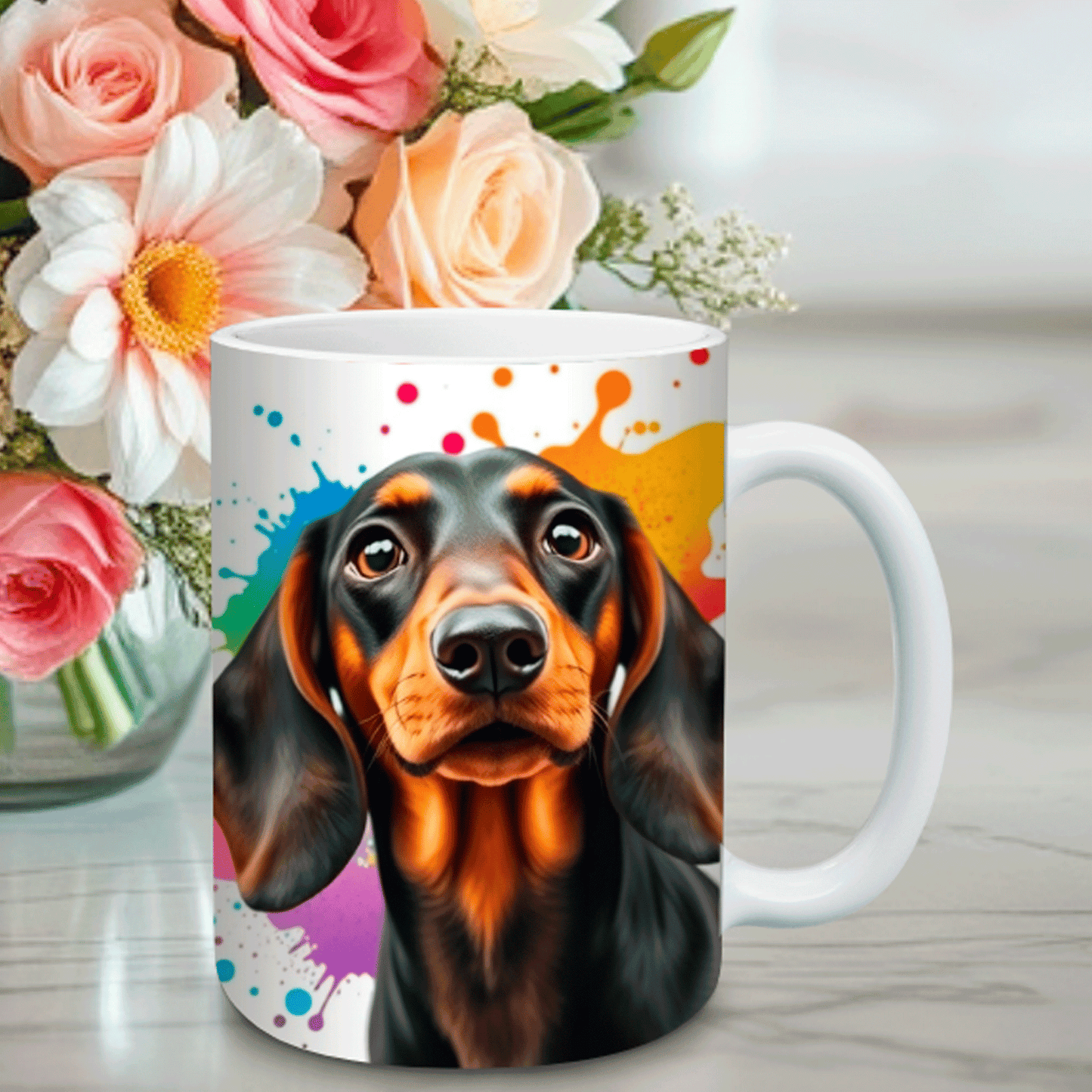 Color Splash Dogs goodiemug