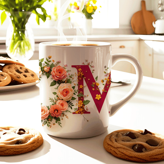 Floral M O M goodiemug