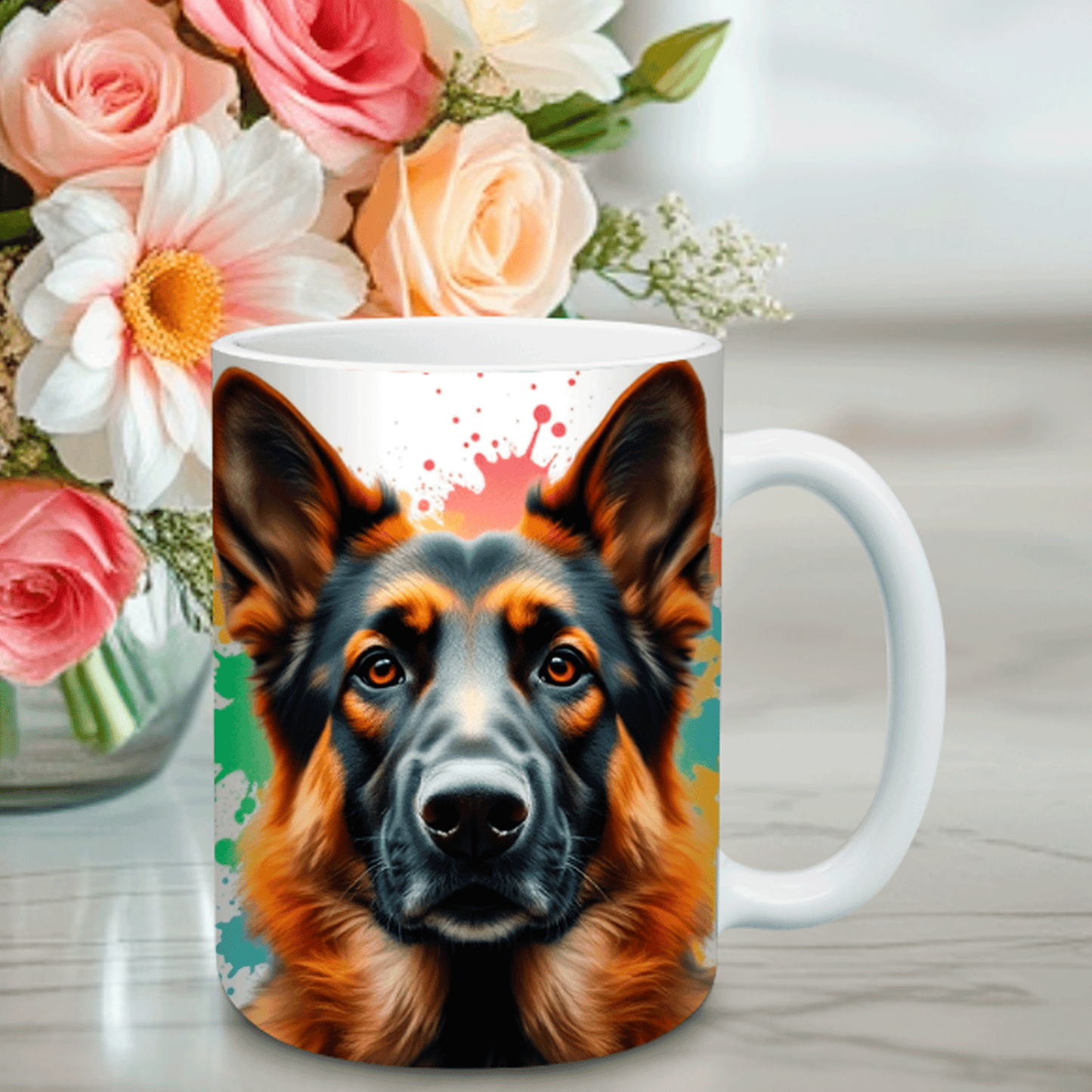 Color Splash Dogs goodiemug