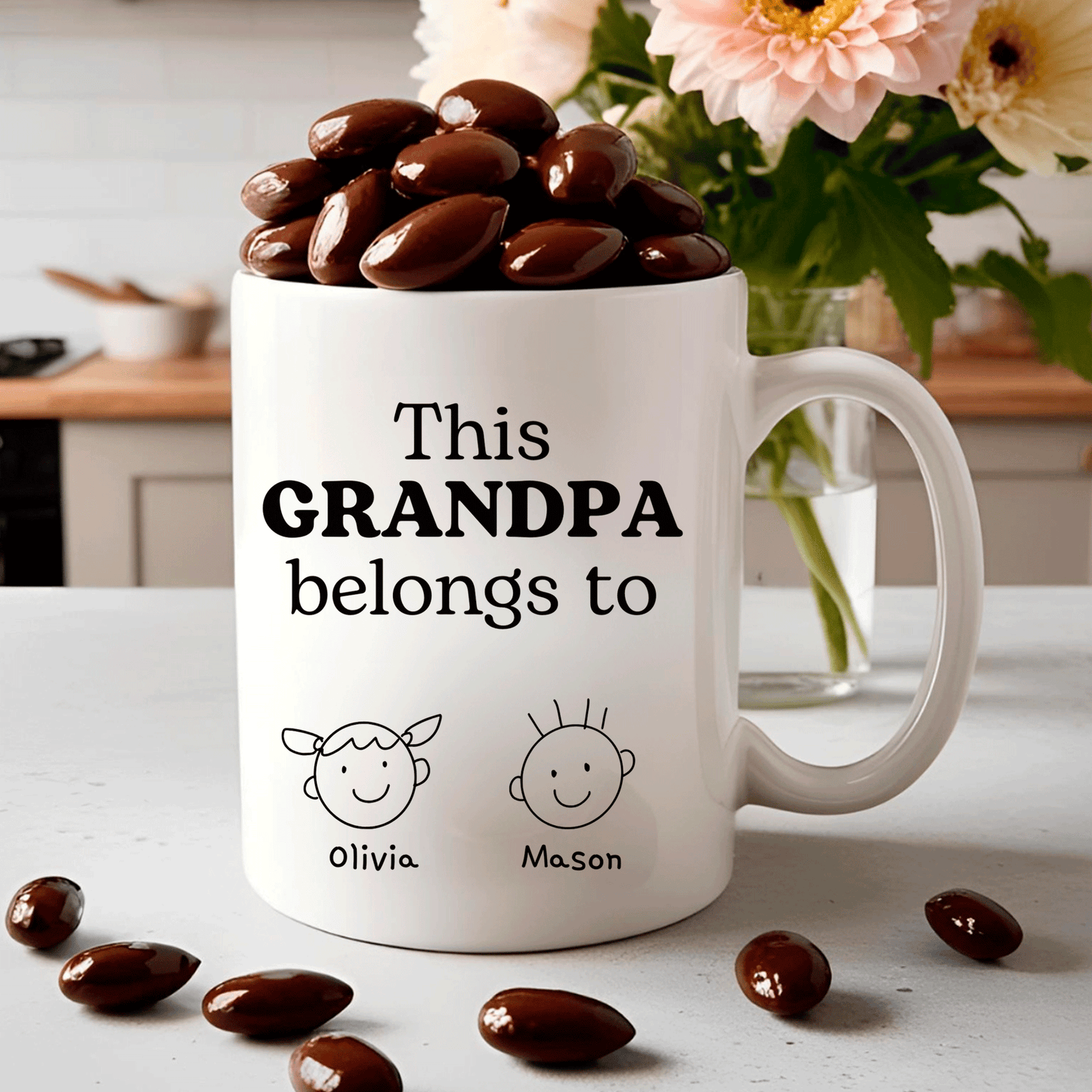 15 oz. Personalized This grandpa belongs to goodiemug