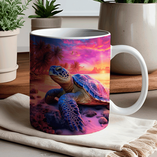 15 oz. Sea Turtle at Sunset goodiemug