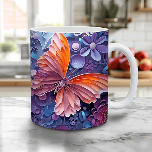 Purple Butterfly goodiemug