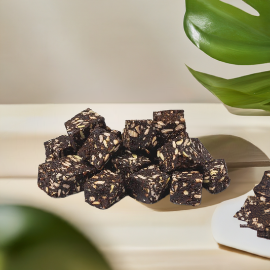 Organic Carob Super Green Energy Squares